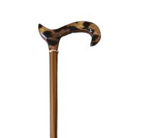 Gehstock Derbygriff höhenverstellbar Tiger