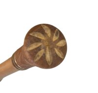 Flanierstock Bambus Knauf