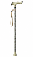 Faltstock Escort Paisley grün – Faltbarer Gehstock 85–95 cm, bis 100 kg