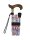 Faltstock Derbygriff Buche Floral