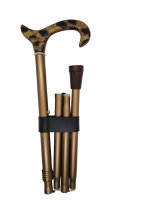 Faltstock Derbygriff Tiger