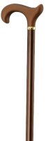 Gehstock Derbygriff höhenverstellbar Soft bronze mit...