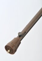 Gehstock Derbygriff höhenverstellbar Soft bronze mit Spike