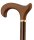 Gehstock Derbygriff höhenverstellbar Soft bronze mit Spike