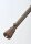Gehstock Derbygriff höhenverstellbar Soft bronze mit Spike