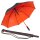 Euroschirm City-Regenschirm Langschirm birdiepal seasons, schwarz / orange, Stockschirm, Automatik, Lichtschutzfaktor 50+